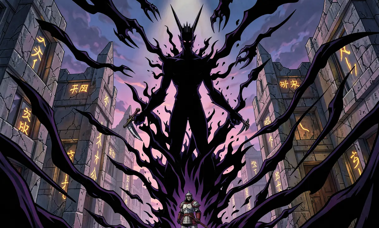 Aku's Shadow Manipulation
