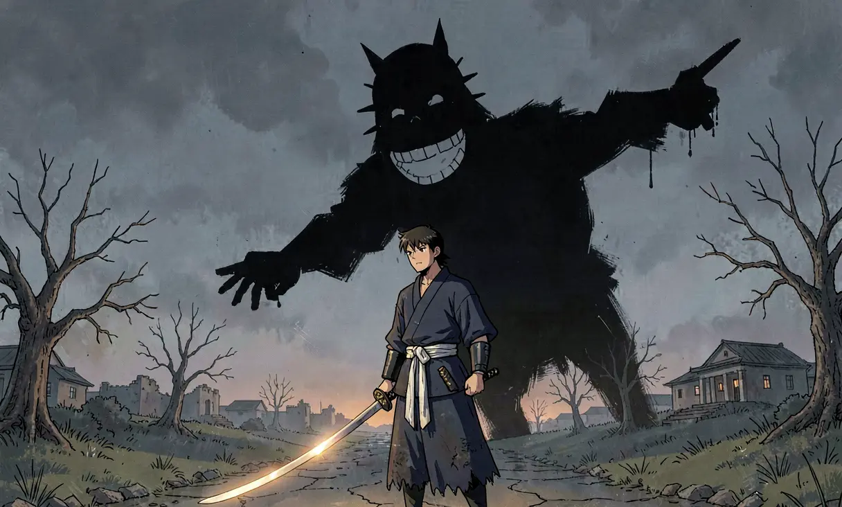 Aku's Last Shadow