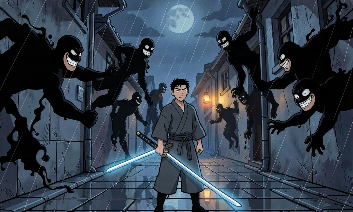 Jack vs. Aku's Shadow